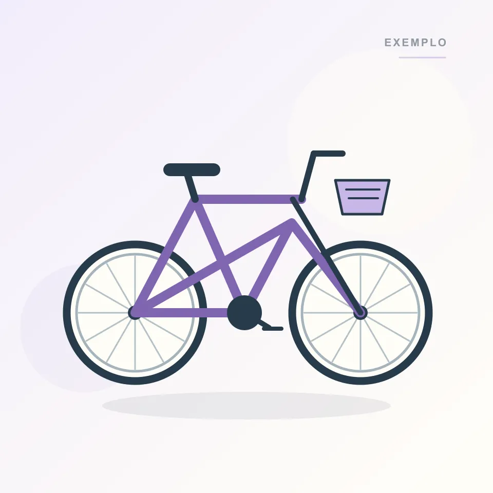 Imagem 1 de 1: Bicicleta urbana